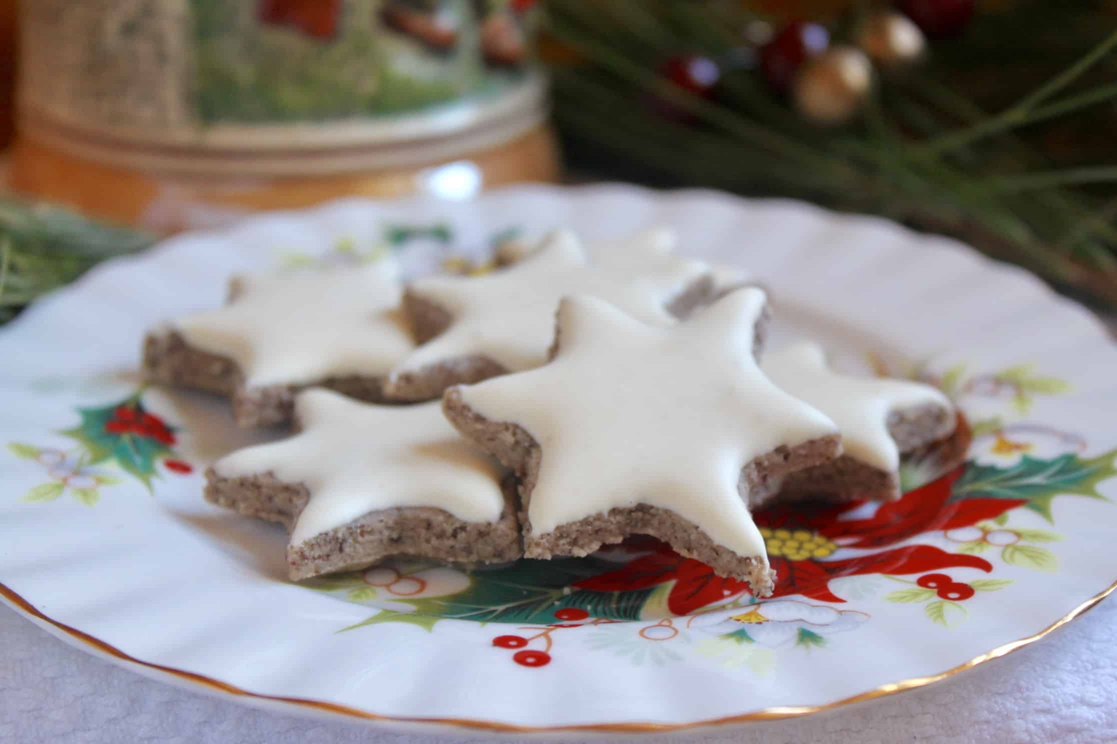 Zimtsterne: German Cinnamon Star Cookies
