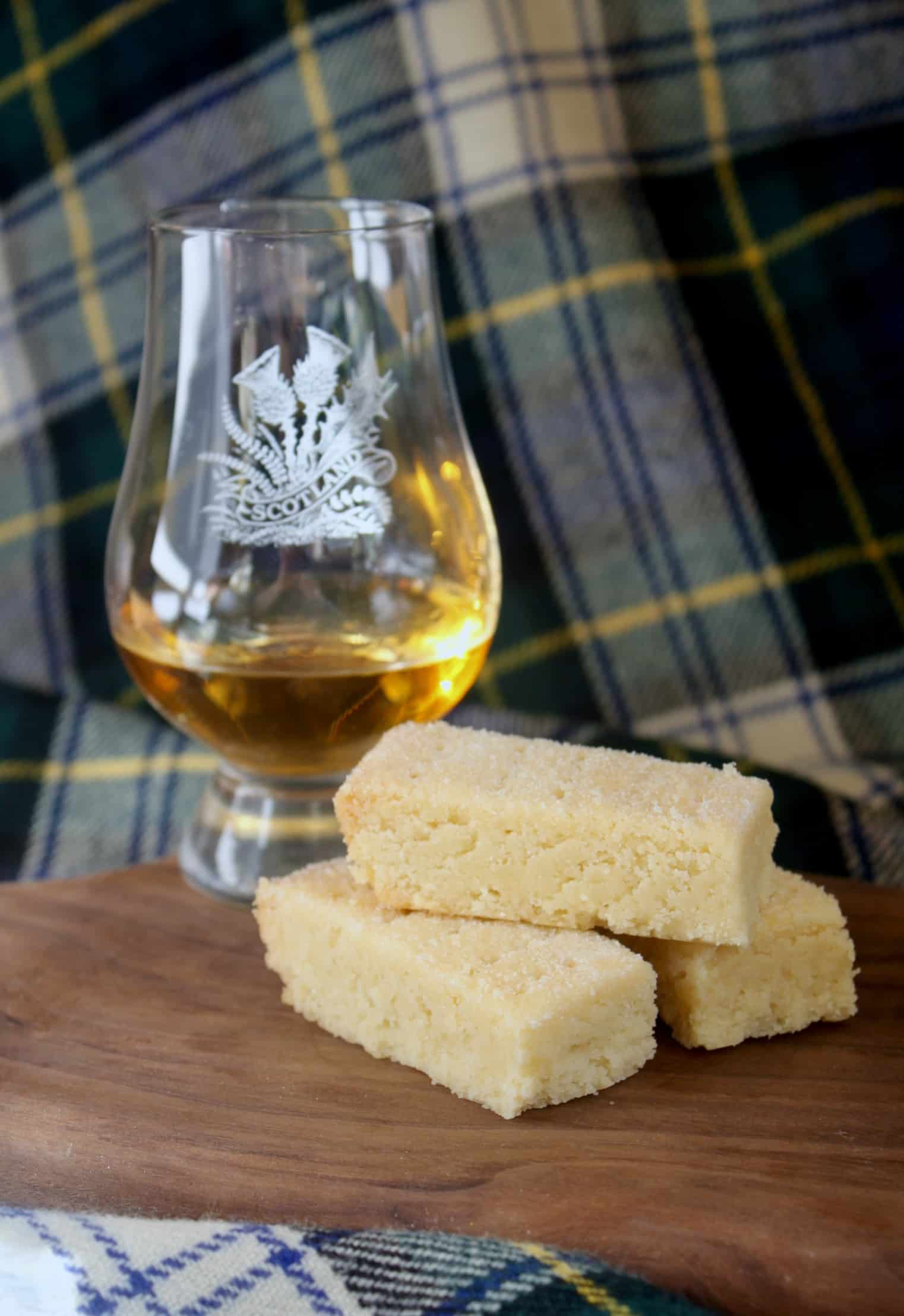 shortbread fingers and whisky