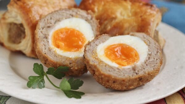 scotch egg cut open