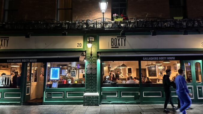 Boxty House in Dublin