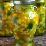 Homemade piccalilli