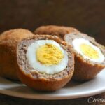 Scotch Eggs ~ Deep-Fried, Sausage-Covered Hard Boiled Eggs