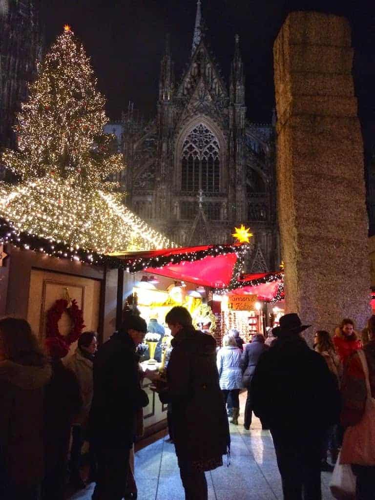 German Christmas Market scene
