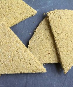 Scottish Oatcakes on slate