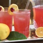 social media cranberry lemonade pic