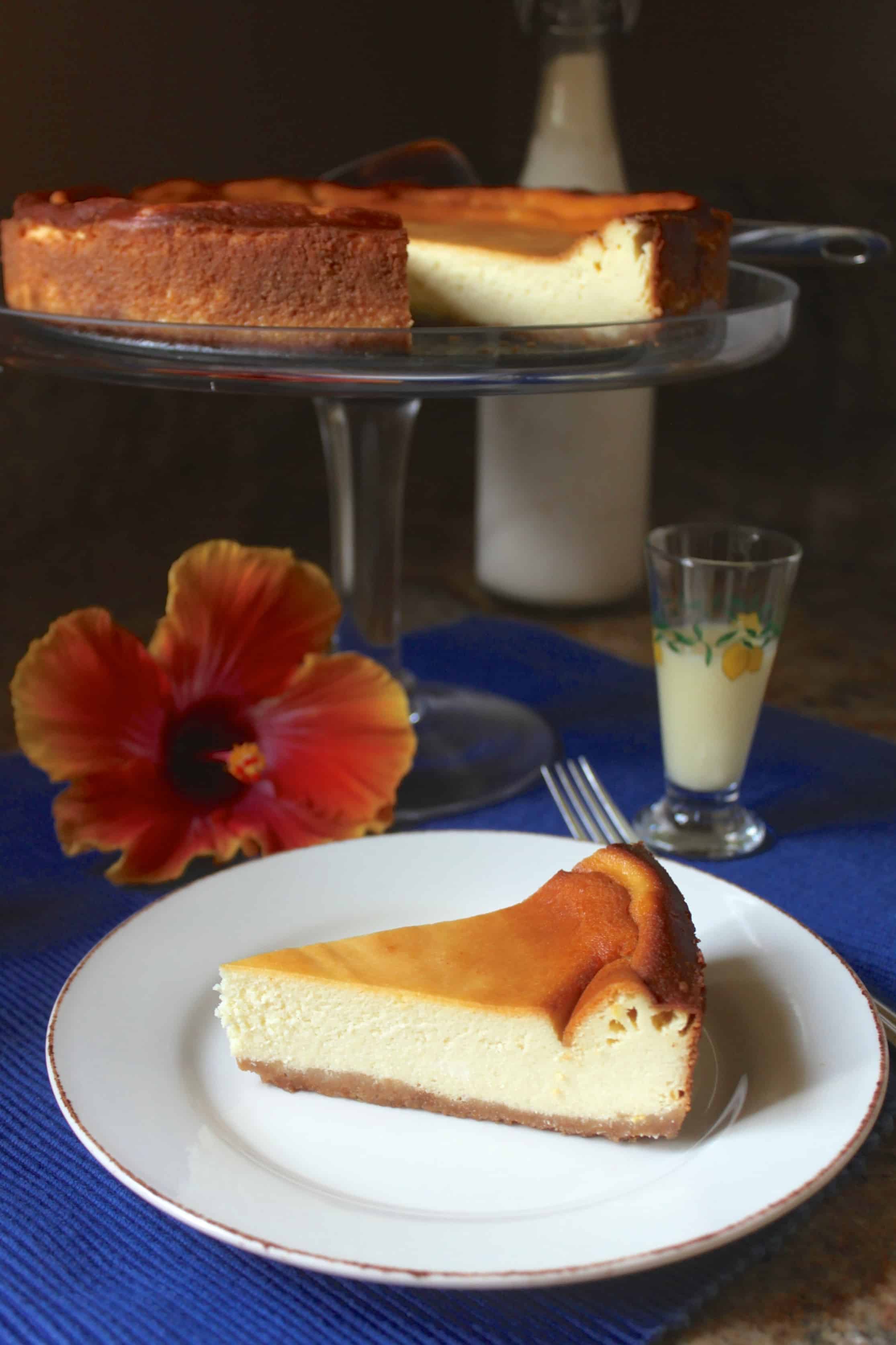 Torta di Ricotta al Limoncello (Italian-Style Limoncello Cheesecake)