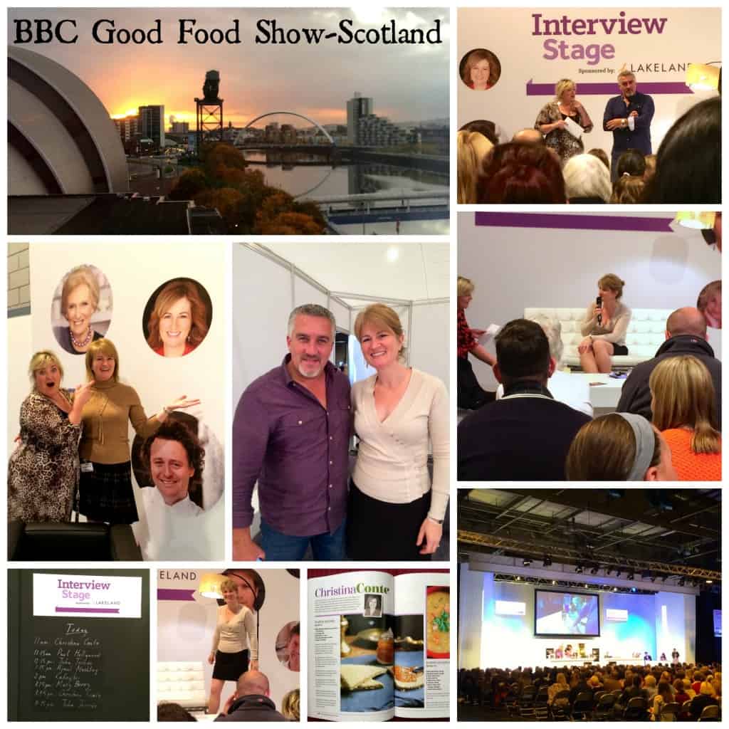 work with Christina's Cucina like the BBC GOod food show Glasgo