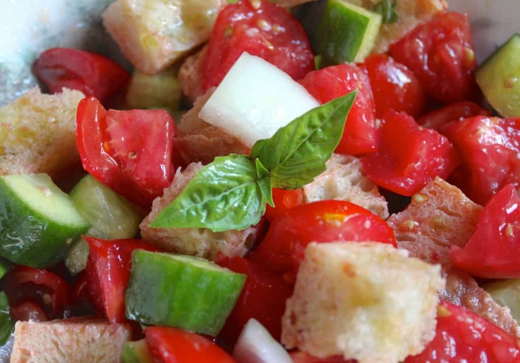 Panzanella: Italian Bread and Tomato Salad