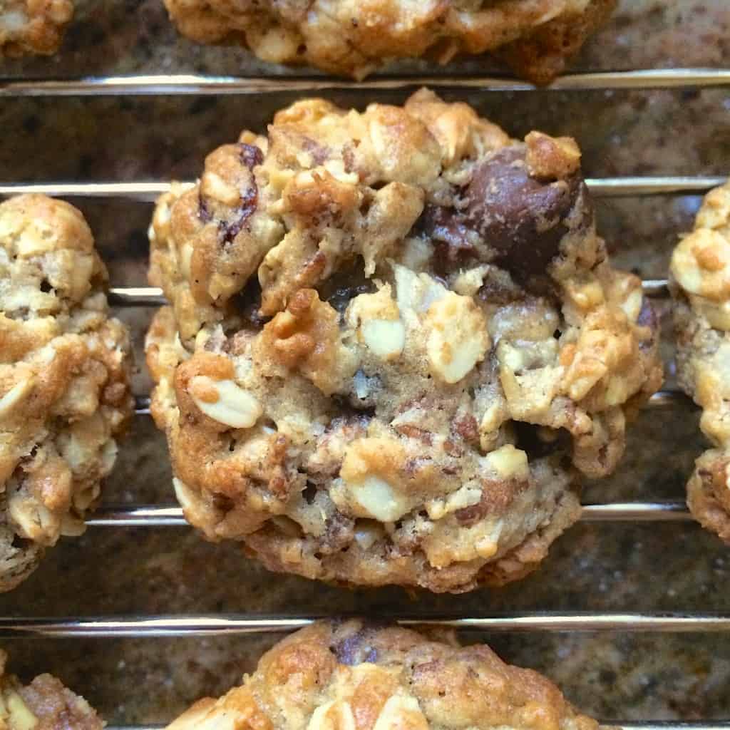 Back to School Cookies on a cooling rack