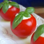 Burrata Filled Tomatoes