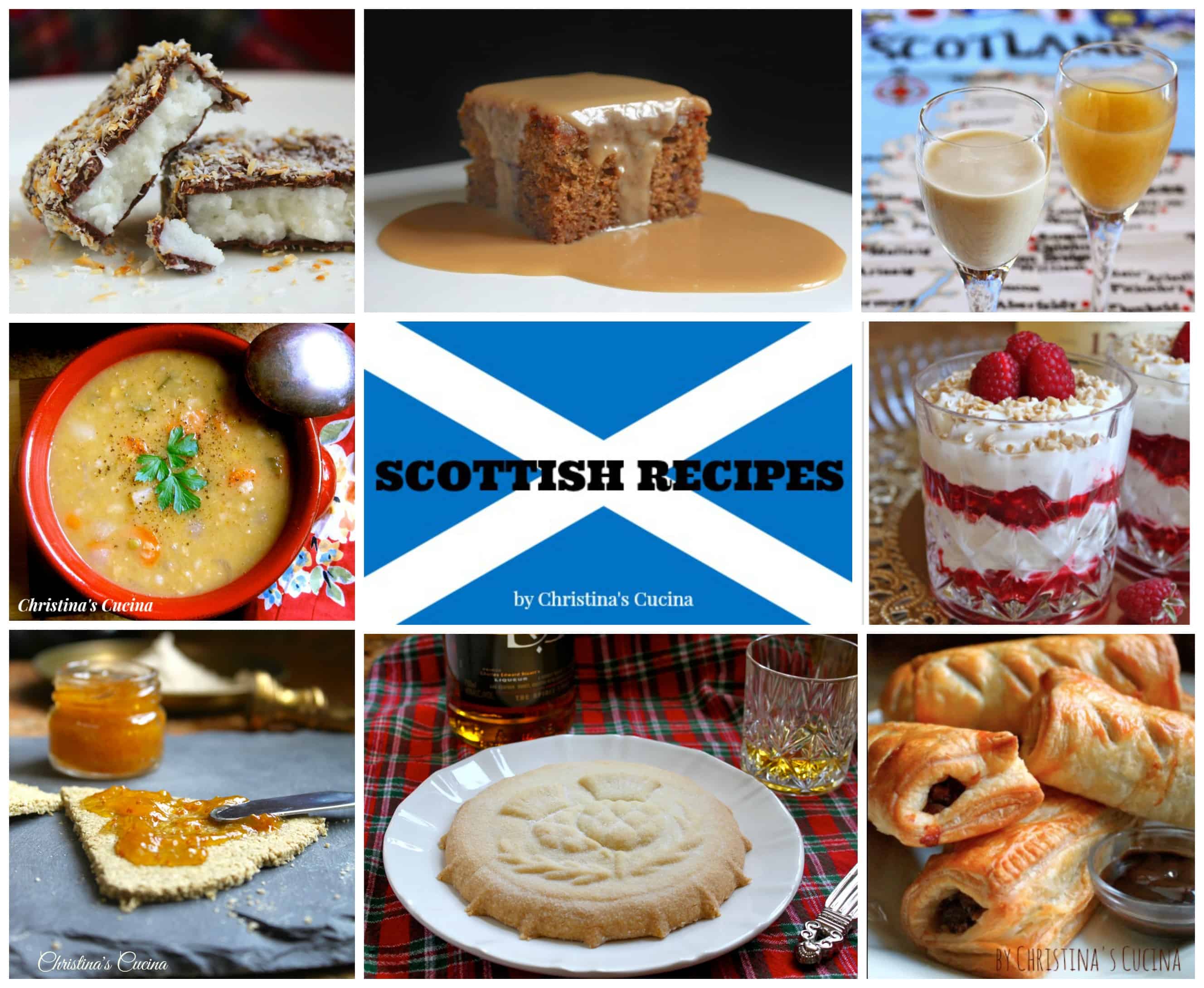 Scottish Recipes collage