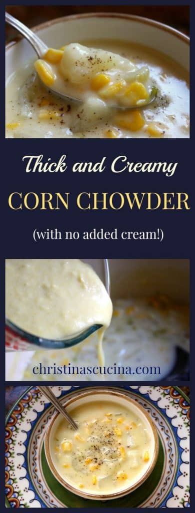creamy corn chowder without cream