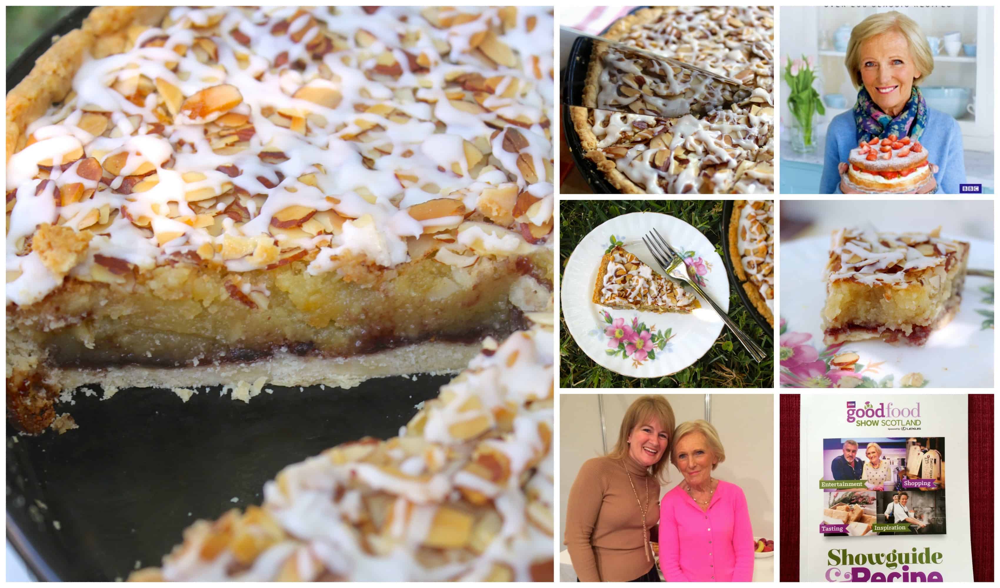 Mary Berry and Bakewell tart