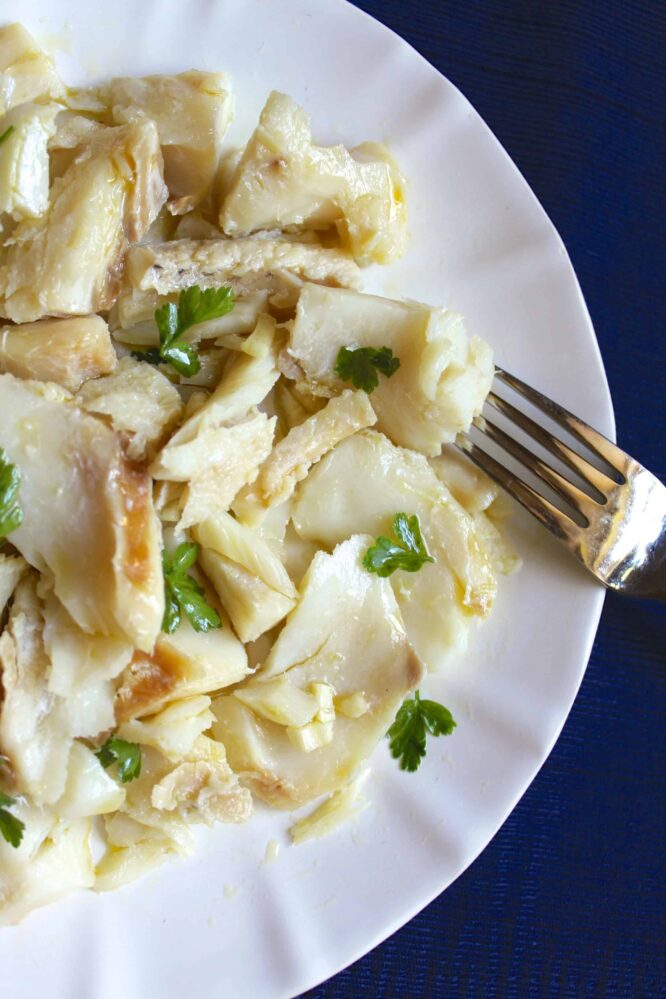 salt cod salad