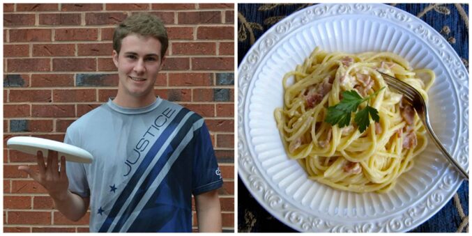 steven and carbonara