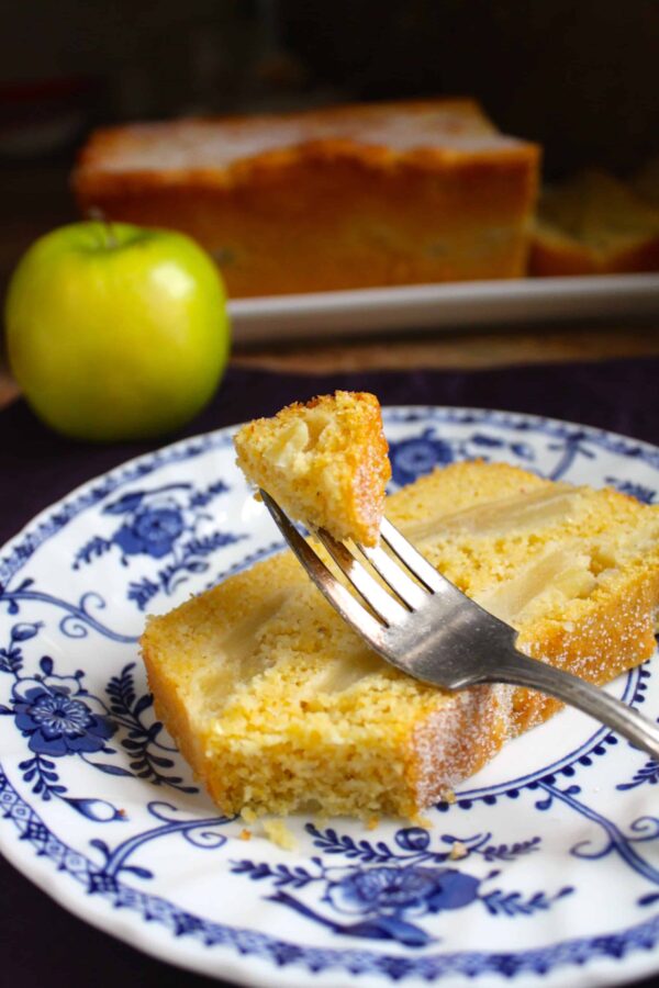 Italian Cornbread Apple Loaf recipe