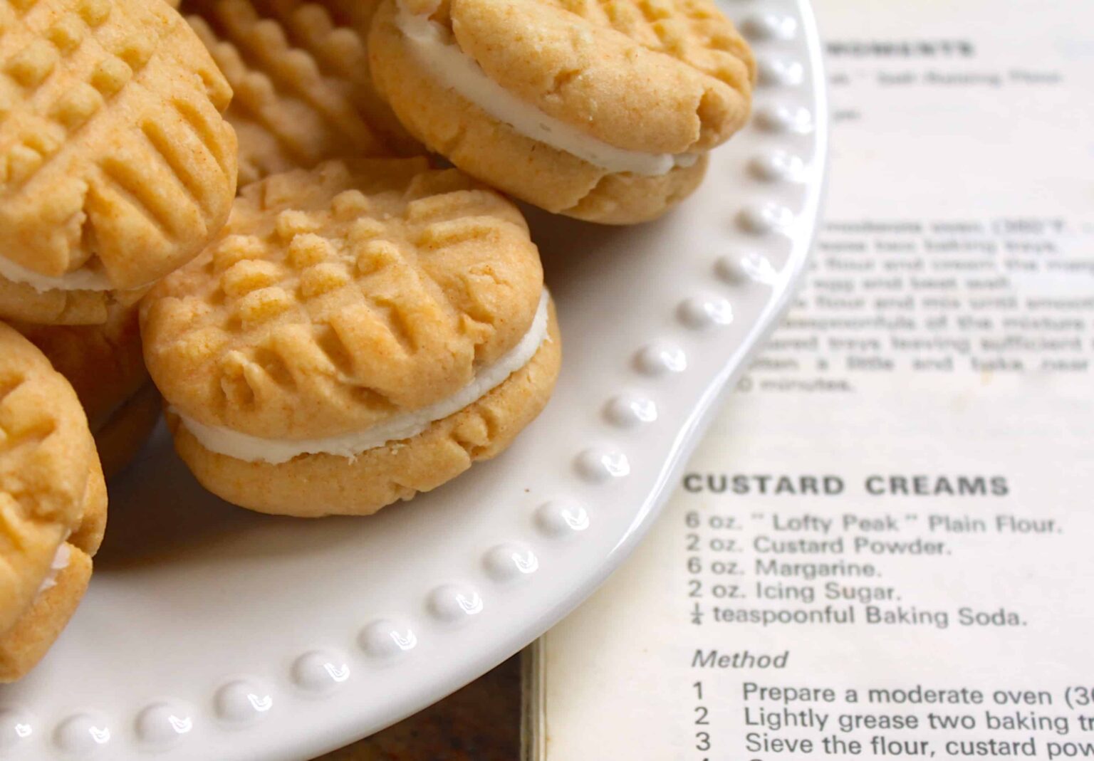 BEST Custard Creams Recipe Authentic Italian Scottish Recipes BEST Custard Creams Recipe Authentic Italian Scottish Recipes