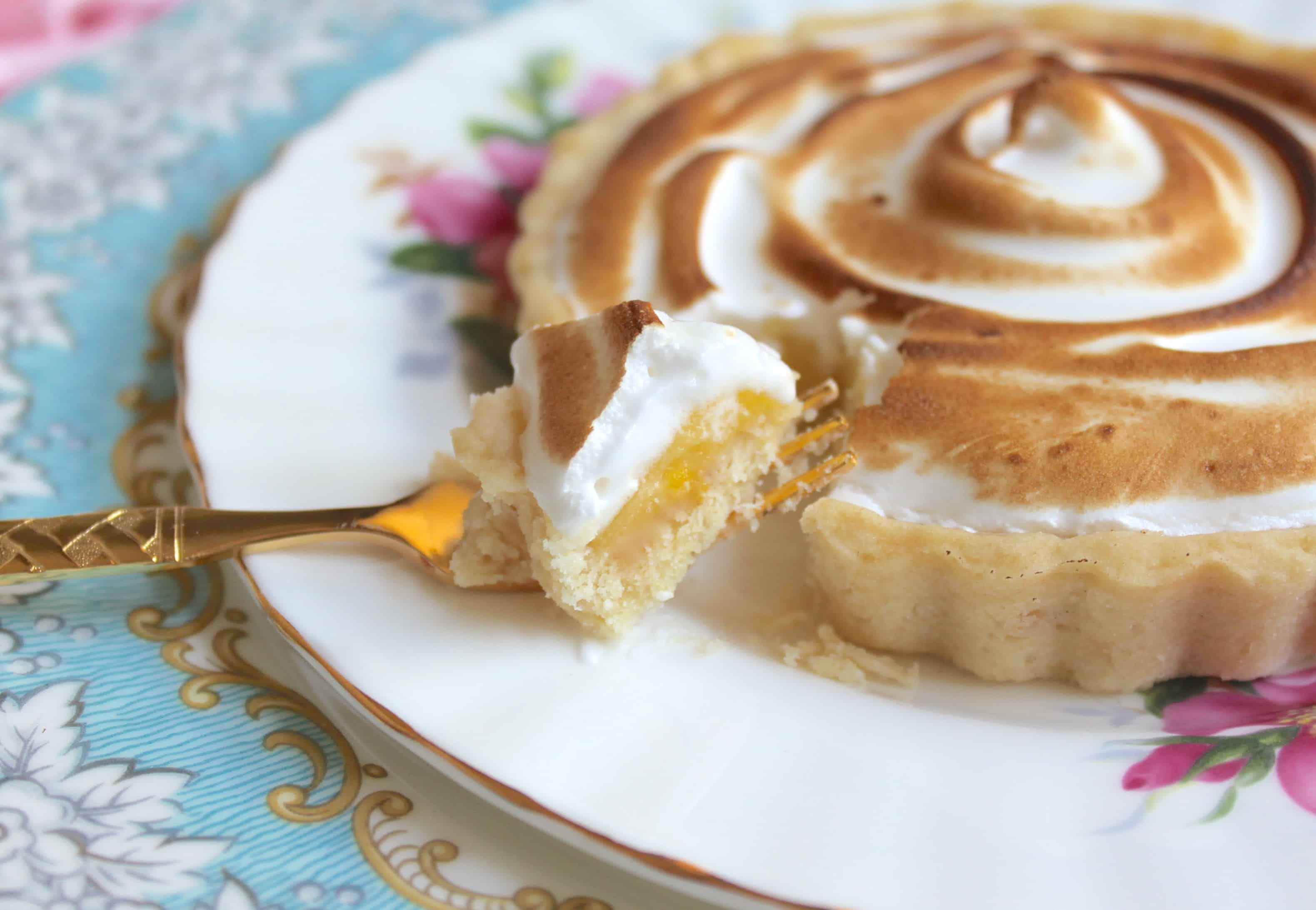 Passion Fruit Meringue Tartlet