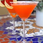 strawberry lemon drop martinis