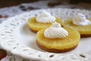 Pineapple and Cream Digestive Delights