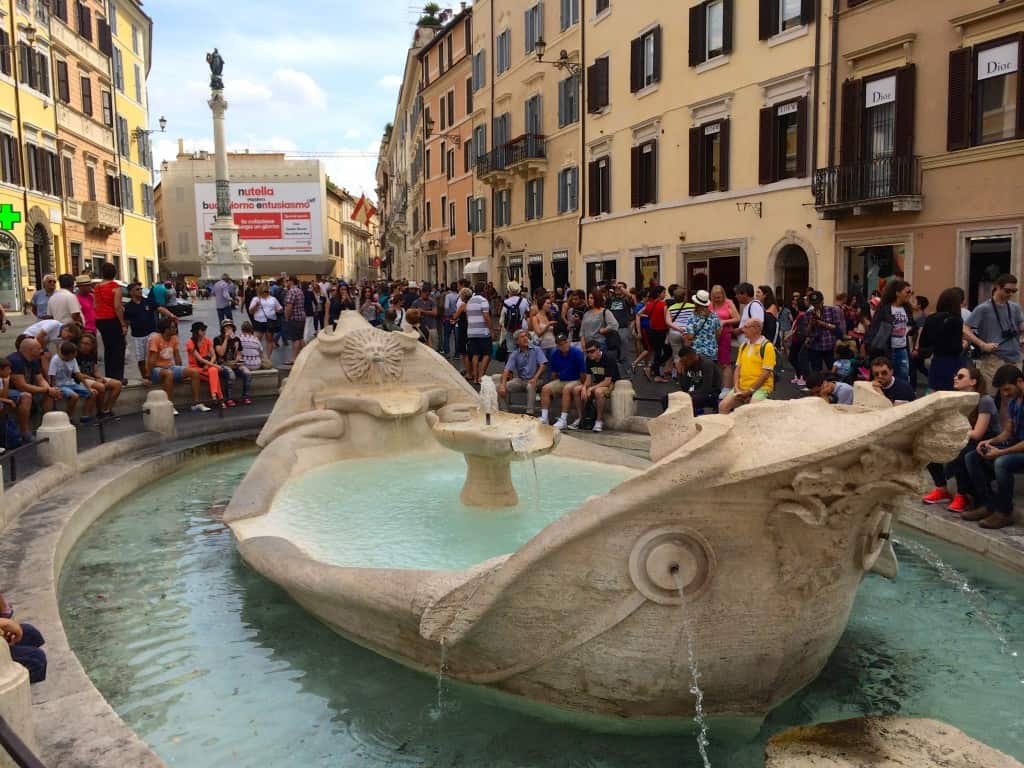 Fontana della Barcaccia by Bernini