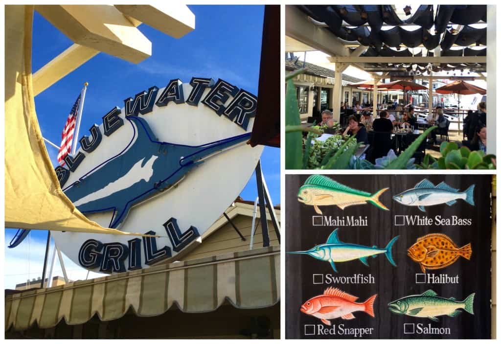 Bluewater Grill collage