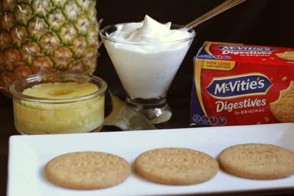 ingredients for no bake pineapple dream dessert