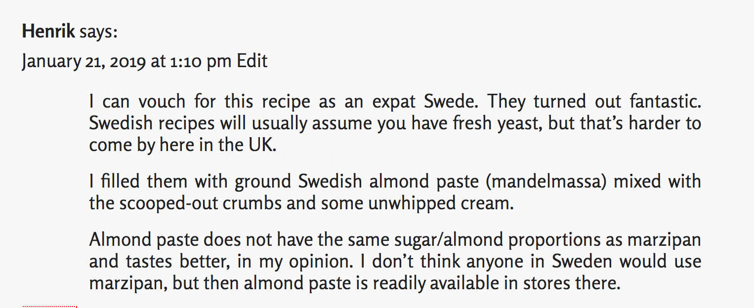 review by expat Swede