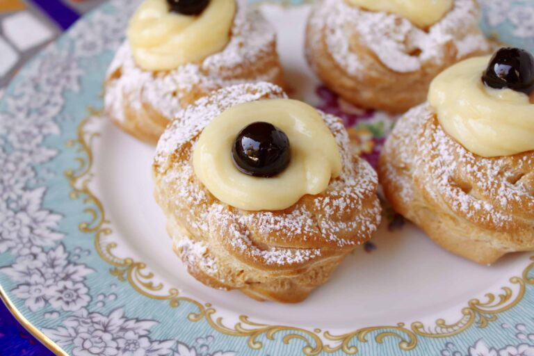 Zeppole di San Giuseppe (St. Joseph&amp;#39;s Day Traditional Italian Pastries ...