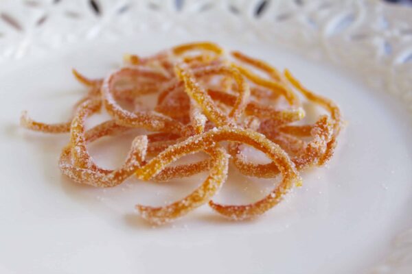 candied orange peel