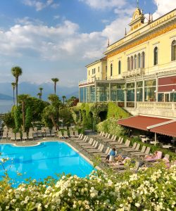 The elegant Grand Hotel Villa Serbelloni on Lake Como