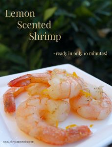 Lemon Scented Shrimp