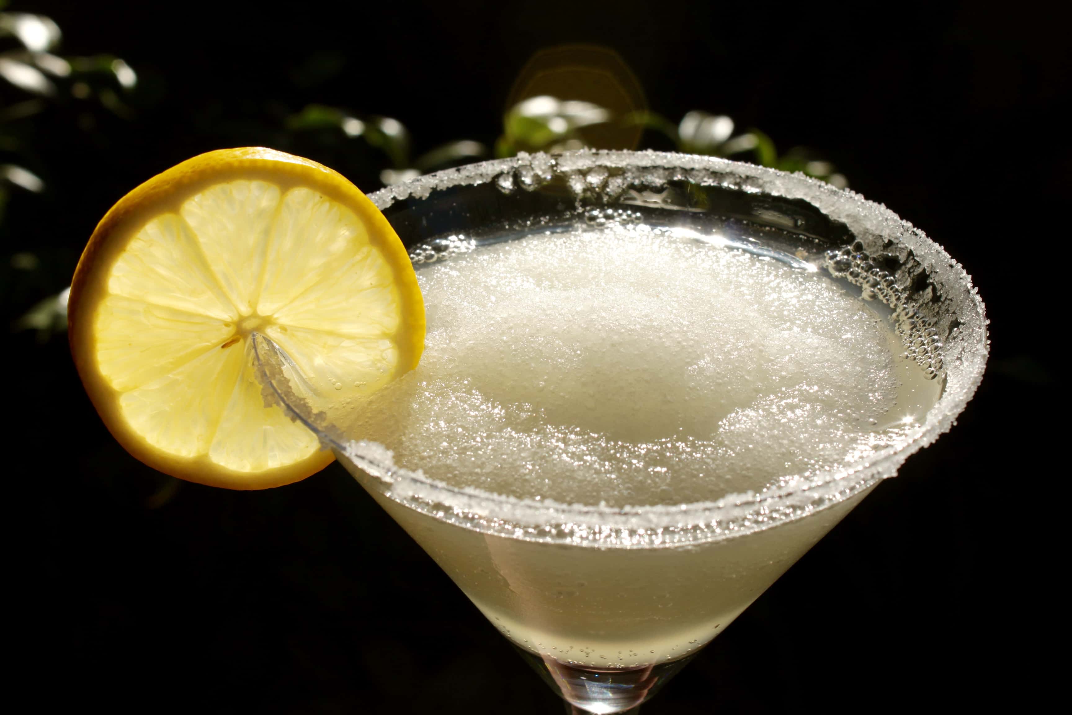 The Best Lemon Drop Martini Slush EVER!