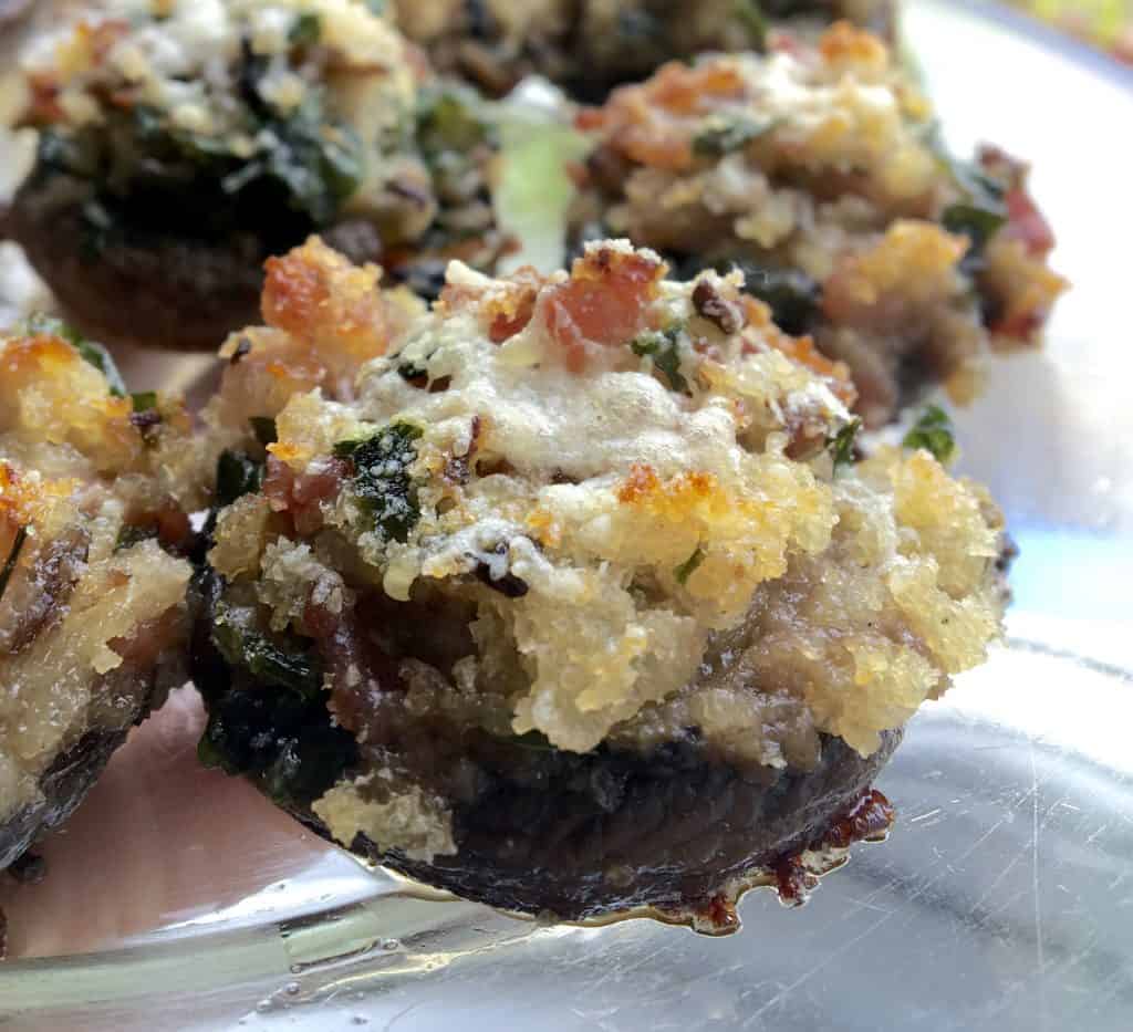 Aunt Virginia's Stuffed Mushrooms