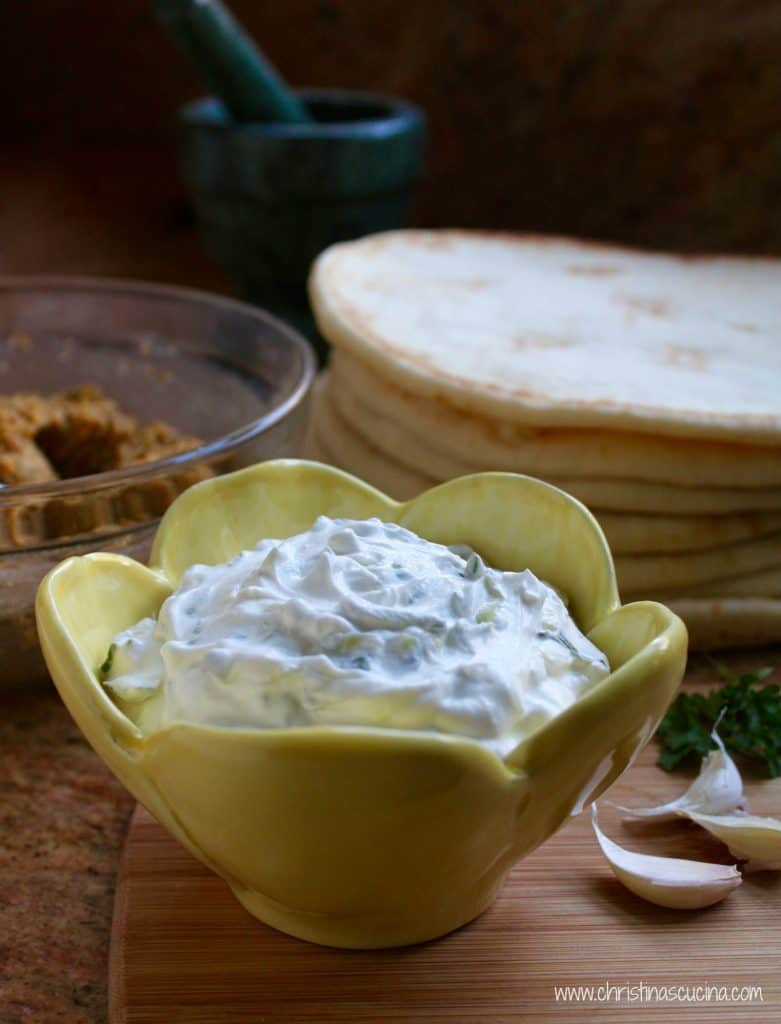 Easy homemade Tzatziki Sauce