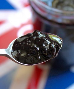 blackcurrant jam from Christina's Cucina