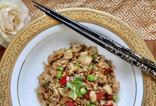 leftover turkey fried rice