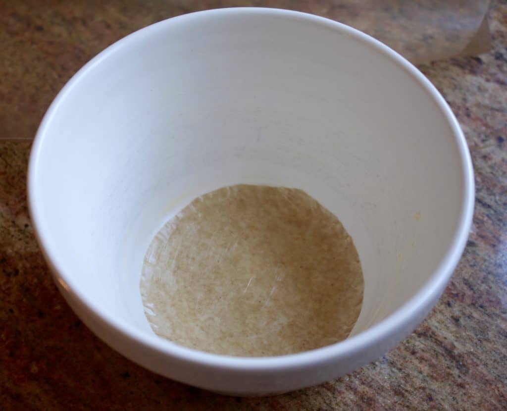 Bearbeta skålen för pudding