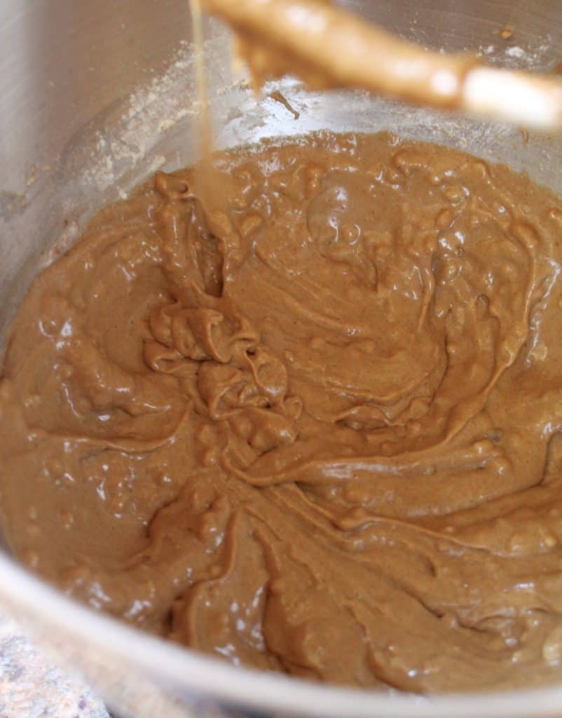 Begynnar att göra julpudding.