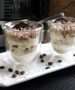 Mocha Eggnog Holiday Trifles