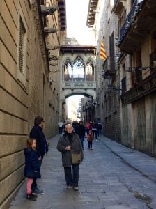 The Gothic Quarter of Barcelona