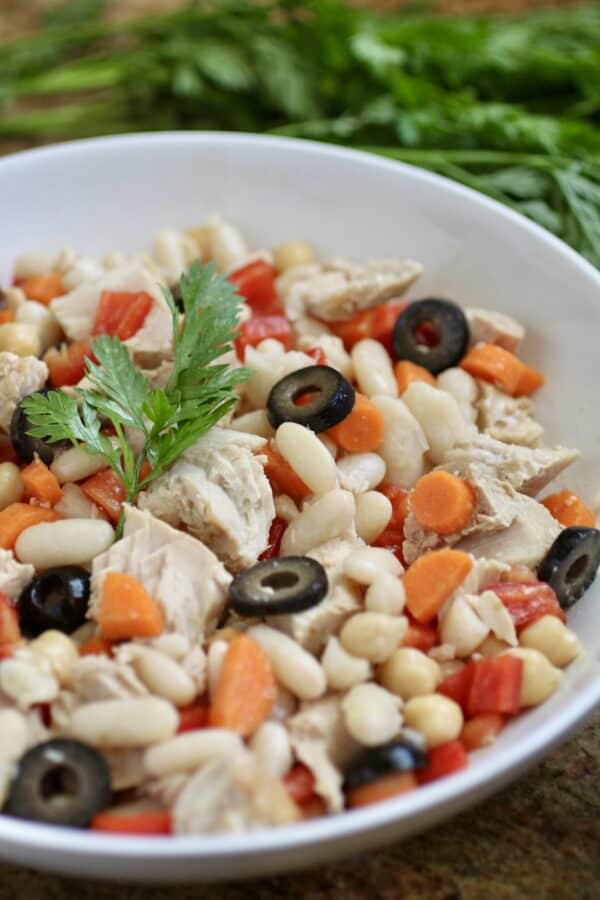 tuna and cannellini bean salad