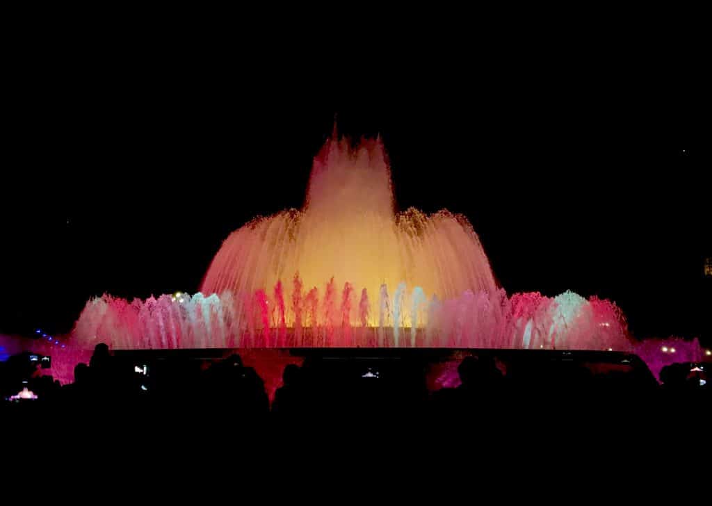 The Magic Fountain by Night (Barcelona)