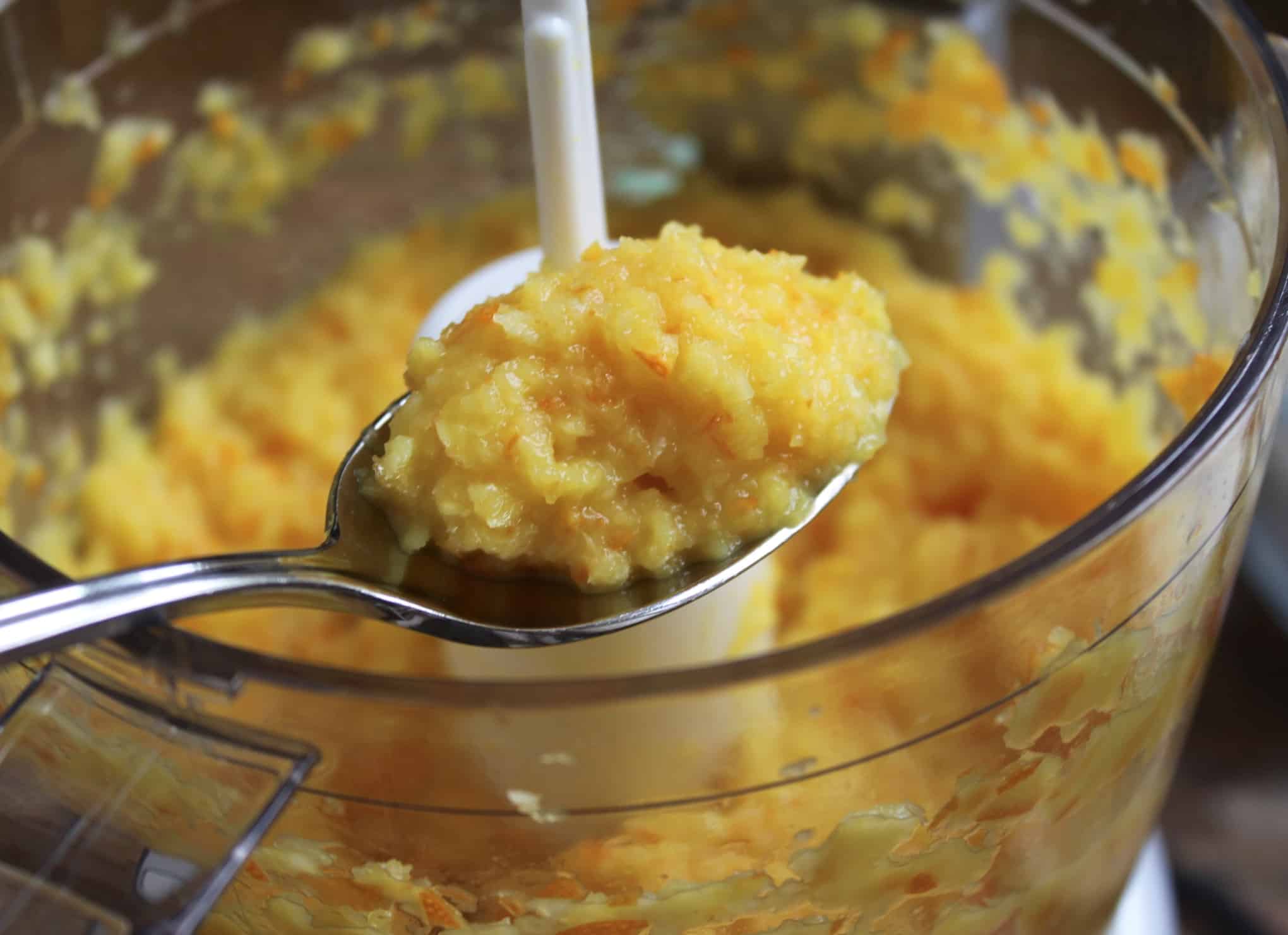 processed orange for Sicilian Orange Cake