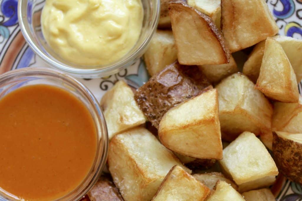 Spicy Spanish Potatoes (Patatas Bravas)