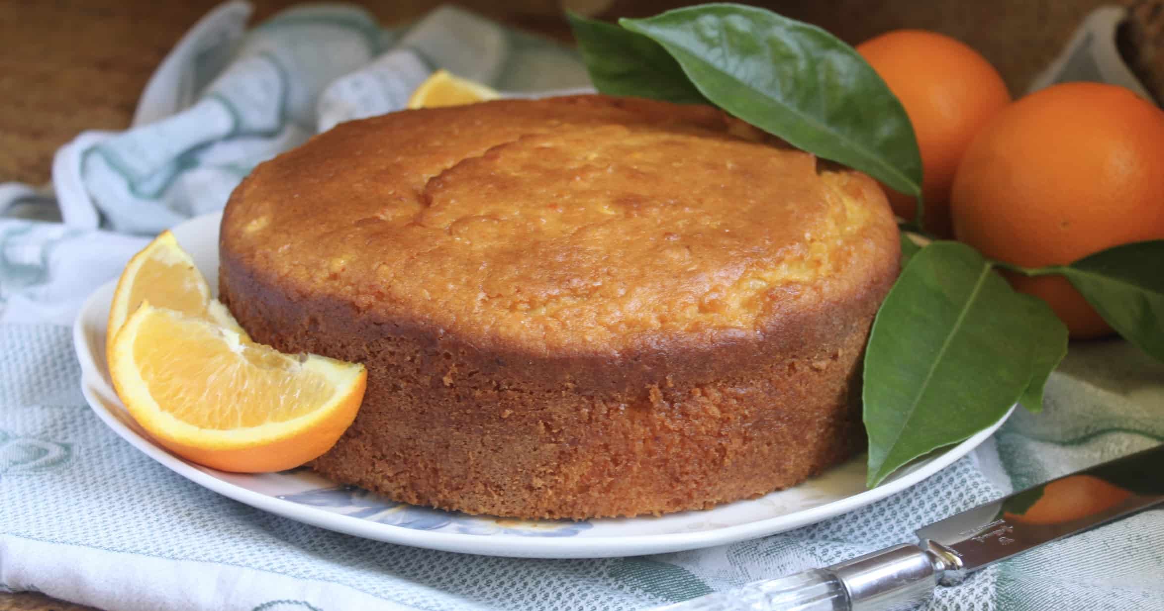Sicilian Whole Orange Cake (Using an Entire Orange Peel Sicilian Whole Orange Cake (Using an Entire Orange Peel