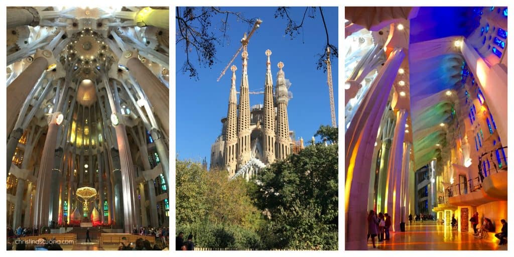 la sagrada familia collage