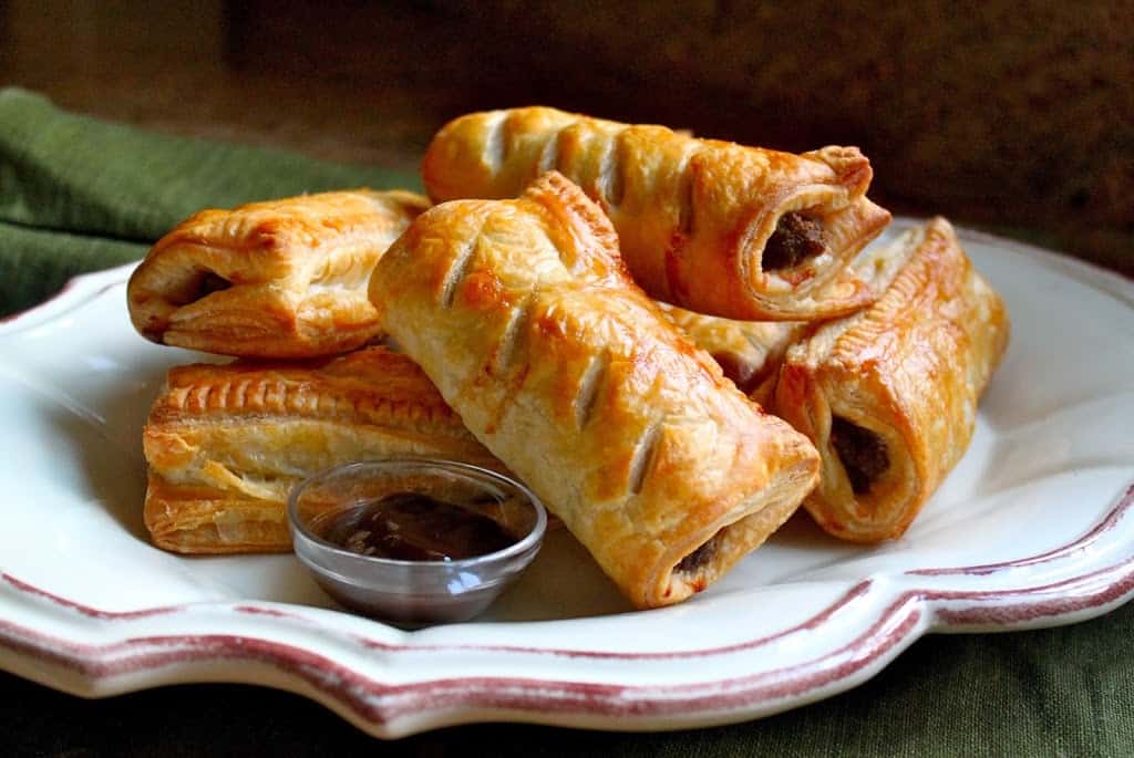 Scottish Sausage Rolls Recipe Easy Homemade Snack Christina