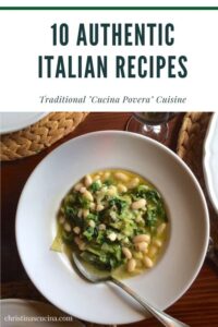 10 authentic Italian recipes pin