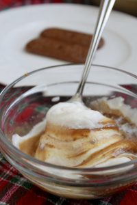 Adding whipped cream to cookie butter and Magnum Cream Liqueur